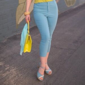 NWT Tatyana Tailor & Twirl Capri Pants